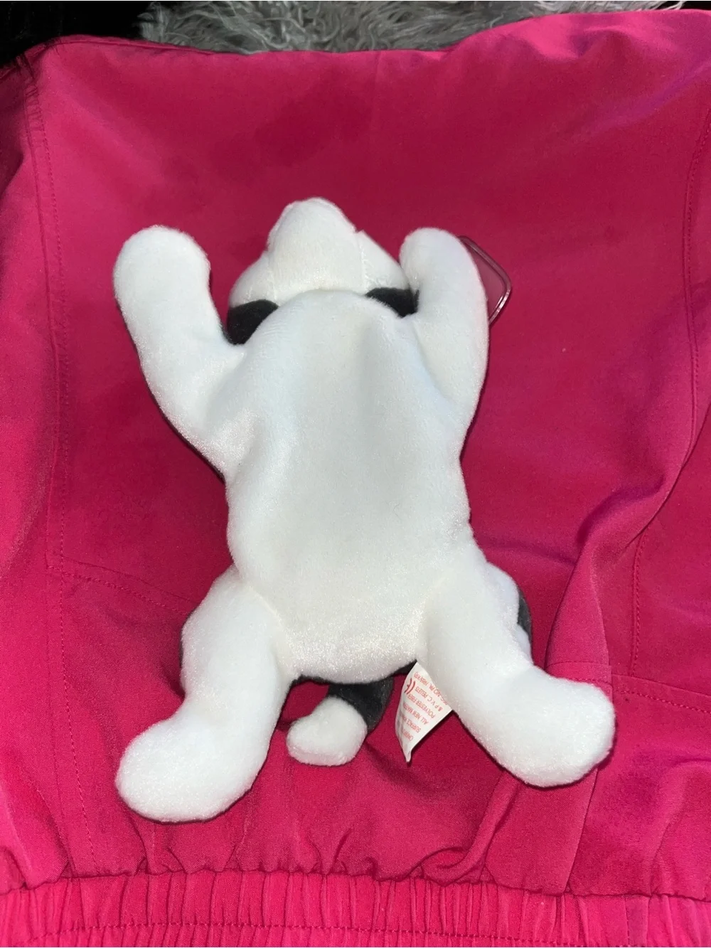 Ty Nanook Plush Husky Dog Toy - Gray & White Soft Pet Plush
